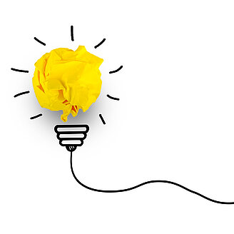 Glühbirne Papier – © undefined undefined / iStock.com